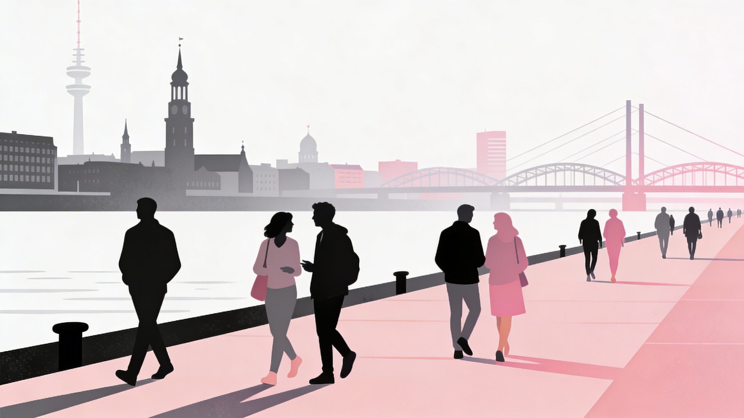 Spaziergang an der Elbe: Tiefstack – Entenwerder – Deichtorhallen